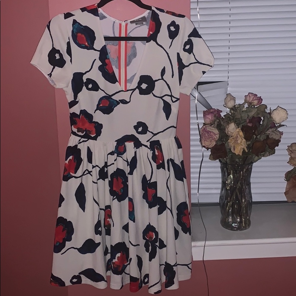 Maeve Skater Floral Skirt